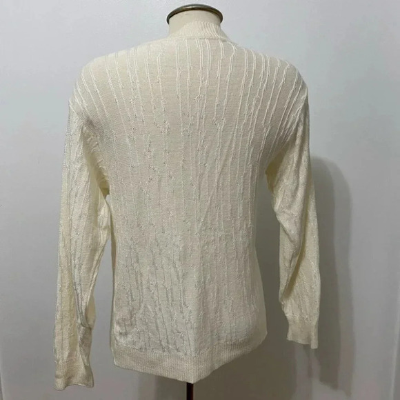 Vintage - V-Neck Button Down  Cardigan - Picture 3 of 6